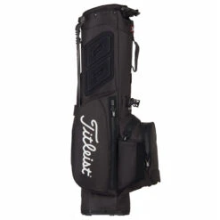 Titleist 2022 Players 4 StaDry Golf Stand Bag -Golf Apparel Shop Titleist 2022 Players 4 Stadry Stand Bag Black 3