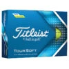 Titleist Tour Soft Golf Balls -Golf Apparel Shop Titleist 2022 Tour Soft Golf Balls Yellow 1