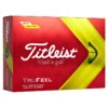 Titleist TruFeel Golf Balls -Golf Apparel Shop Titleist 2022 TruFeel Golf Balls Yellow 1