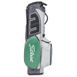 Titleist Players 4 StaDry Golf Stand Bag -Golf Apparel Shop Titleist 2023 Players 4 Stadry Stand Bag Grey Green Graphite 3