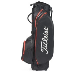 Titleist Players 5 StaDry Golf Stand Bag -Golf Apparel Shop Titleist 2023 Players 5 Stadry Stand Bag Black Black Red 5