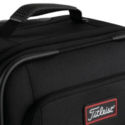 Titleist Players 20 Inch Spinner Travel Case Golf Bag -Golf Apparel Shop Titleist Players 20 Inch Spinner Travel Case Black Red 3