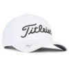 Titleist Players Performance Ball Marker Golf Cap -Golf Apparel Shop Titleist Players Performance Ball Marker Golf Cap White Black 1