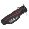 Titleist Premium Carry Golf Pencil Bag 1 Titleist Premium Carry Golf Pencil Bag -Golf Apparel Shop Titleist Premium Carry Golf Pencil Bag Black Black Red 1