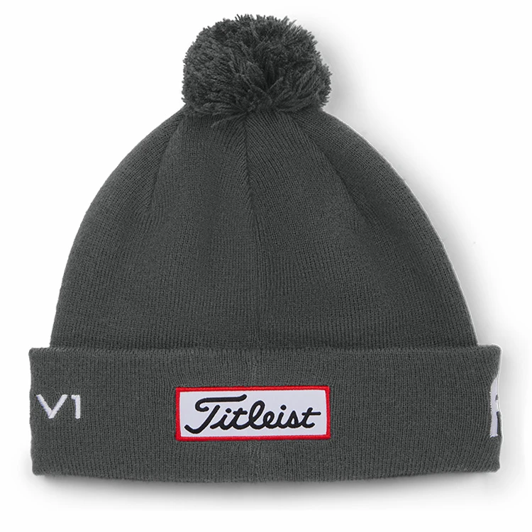 Titleist Tour Pom Pom Golf Beanie 4 Titleist Tour Pom Pom Golf Beanie - Image 2