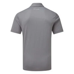 TravisMathew Private Dock Golf Polo Shirt 10 TravisMathew Private Dock Golf Polo Shirt -Golf Apparel Shop Travis Mathew SS21 Private Dock Golf Polo Shirt 1MW149 SHTRA054 M Heather Medium Grey Back