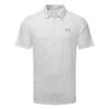 Under Armour Playoff 2.0 Flag Print Golf Polo Shirt 1 Under Armour Playoff 2.0 Flag Print Golf Polo Shirt -Golf Apparel Shop Under Armour AW22 Playoff 2.0 Flag Print Polo Shirt 1327037 146 SHUND301 L White Halo Gray Steel Front