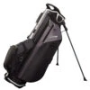 Wilson Feather Golf Stand Bag -Golf Apparel Shop Wilson Feather Golf Stand Bag Black Charcoal Silver 1