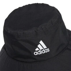 Adidas RAIN.RDY Golf Bucket Hat -Golf Apparel Shop adidas RAIN.RDY Golf Bucket Hat Black 4