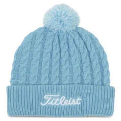 Titleist Cable Knit Pom Pom Golf Beanie