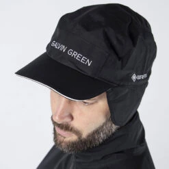 Galvin Green Arctic Waterproof Golf Hat -Golf Apparel Shop galvingreen2021arcticwaterproofhat model 1