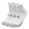 Under Armour HeatGear Low Cut Golf Socks (3 Pack) 1 Under Armour HeatGear Low Cut Golf Socks (3 Pack) -Golf Apparel Shop heatgear2lowcutsockswhite1